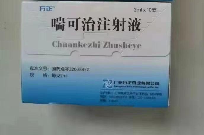 【万正】喘可治注射液 价